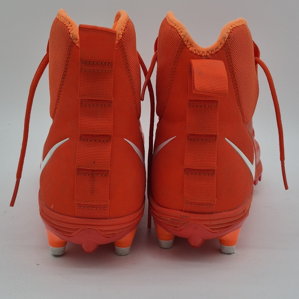 Nike Force Savage Varsity 2 (Size 14) AQ8155-800 Orange/White Football Cleats - Picture 4 of 8